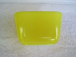 Vintage Pyrex Primary Yellow Refrigerator Dish 501
