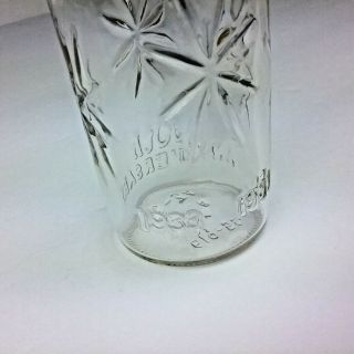 Vintage Ball 50th Anniversary Star Burst Anchor Hocking Jelly Jar Juice Glass 3
