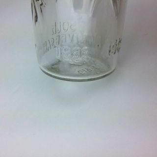 Vintage Ball 50th Anniversary Star Burst Anchor Hocking Jelly Jar Juice Glass 4