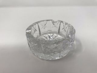 Vintage Pair Two Of Waterford Crystal Ash Trays Bowls 5