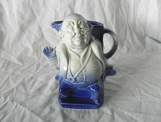 Burleigh Ironstone Charles Dickens Mr Pickwick Toby Jug Pitcher Staffordshire