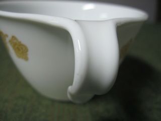 Set of 4 Vintage Corelle Butterfly Gold Hook Handle Cups Hanging Tea Mugs 3