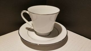 Vintage Legendary By Noritake Regency Sliver Cup & Saucer Set