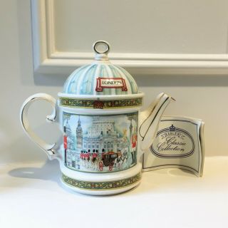 James Sadler Horseguards Teapot London England Heritage Coll.  4661 - Nwob