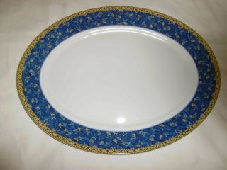 Rare Vista Alegre Canarias 10 7/8 By 14 1/4 Inch Platter From Portugal
