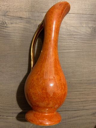 Vintage Holley Ross Decorative Vase 8.  5”