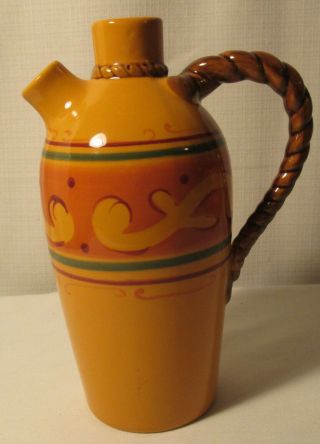 Home & Garden Party Stoneware - Tuscan Home - Oil Jug Vase