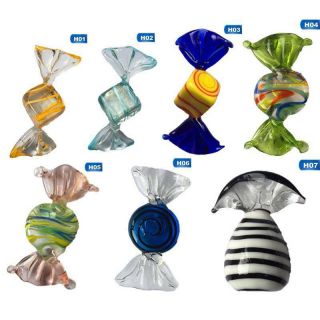 5x Vintage Murano Glass Sweets Candy Wedding Party Christmas Home Diy Decor