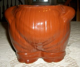 Vintage Shawnee Smiley Pig Bank Head Cookie Jar Bottom Only