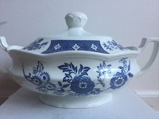 Royal Staffordshire Cathay Ironstone By J&g Meakin Covered Dish