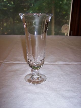 Vintage Fostoria Century Clear 6 1/4” Bud Vase