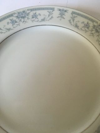 2 - Sheffield Blue Whisper Porcelain Fine China 10.  5”Dinner Plates Made In Japan 5