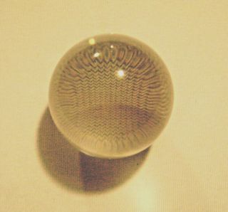 Small Spherical Clear Crystal Ball Decorative & Healing