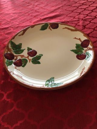 Franciscan Apple 14” Chop Plate/platter Made In California