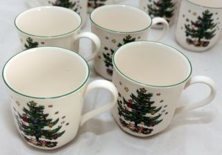 Set Of 4 Nikko Christmastime 10 Ounce Mugs Coffee Cups,  Japan