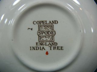 Copeland Spode India Tree Pattern Number 2/959 Butter Pat 2