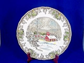 Johnson Brothers Friendly Village (made In England Back) Dinner Plate 9 7/8 "