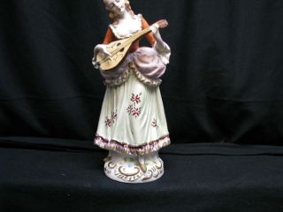 Vintage Hal Sey Fifth Japan Colonial French Woman Figurine Victorian Playing Ins