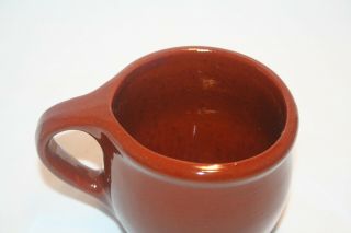 Ned Foltz Pennsylvania Redware Pottery 1987 Large Mug Coffee Cup EUC 2