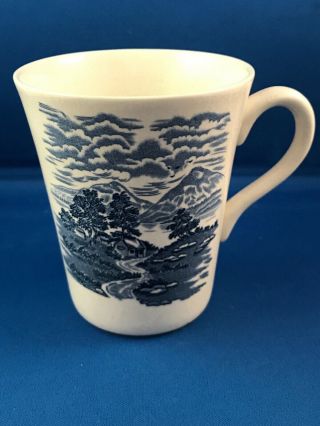 Vintage Lochs Of Scotland Loch Duich Royal Warwick Coffee Cup English China