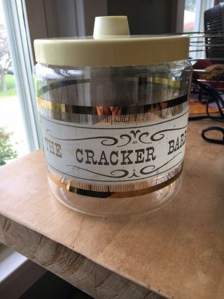 Vintage Pyrex Cracker Barrel Jar