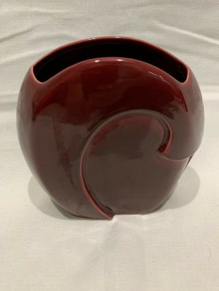 Vintage Red Wing Pottery Art Deco Style Vase Planter B1418