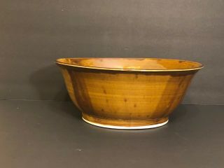 Vintage Handmade Stoneware Pottery Bowl 5