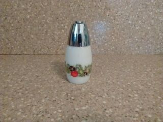 Gemco Milk Glass Spice Of Life Replacement Salt Or Pepper Shaker