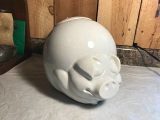 Vintage Mccoy Pottery Pig Cookie Jar With Lid 201