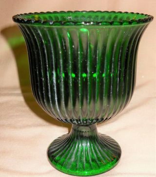 Vintage E.  O.  Brody Green Bowl/vase/urn