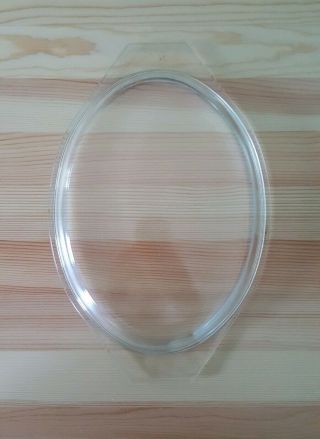 Vintage Pyrex 945 - C Clear Glass Oval Lid Only For 045 Or 053 Dish