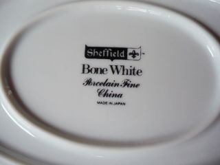 Sheffield Porcelain Fine China Gravy Boat Bone White Pristine 3