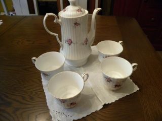 Princess House By Hammersley Windsor Rose Fine Bone China Tea Pot,  4 Cups