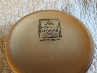 Nicholas Mosse Pottery Small Cow Mug Ireland 2 3/4” X 2 3/4” 2