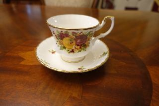 Royal Albert Old Country Roses Holiday Tea Cup And Saucer