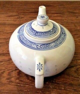 VINTAGE BLUE & WHITE CHINESE 