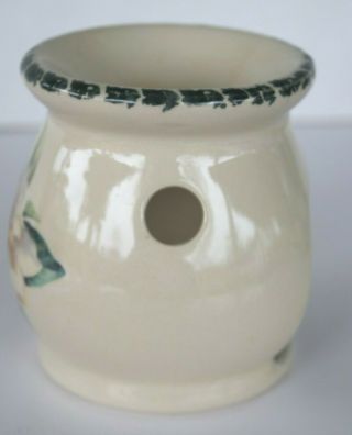 1999 Home and Garden Party Magnolia Tea Light Candle Wax Warmer Flowers 3