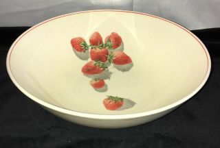 Ws George Cavitt - Shaw Strawberry Shortcake 9 " Round Serving Bowl