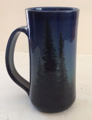 Hand Thrown Artisan Pottery Coffee Cup/Mug Gorgeous Glaze - 4