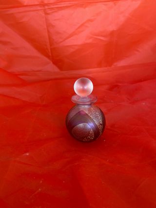 Isle Ofwight Glass Perfume Bottle