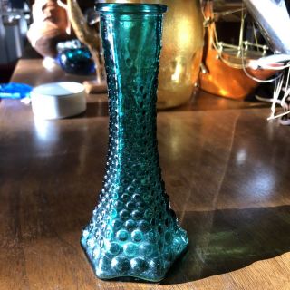 E B Brody Glass Vase Vintage 6”h Nr