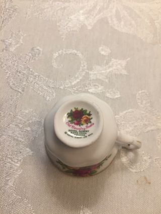Royal Albert Old Country Roses MINI Tea Cup and Saucer 4