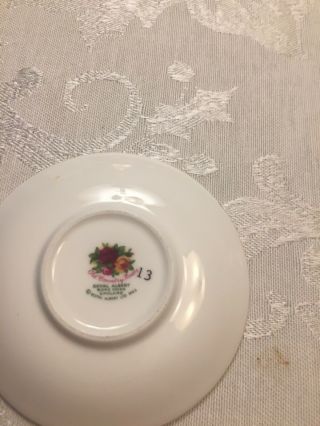 Royal Albert Old Country Roses MINI Tea Cup and Saucer 5
