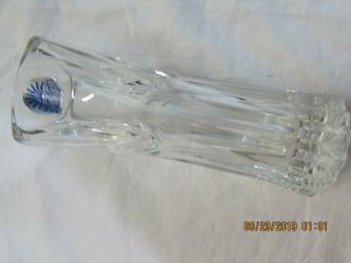 Princess House Lead Crystal Highlights Etched Vase