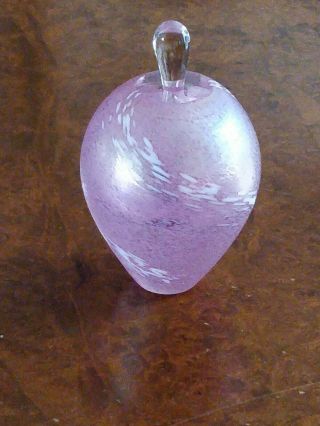 Perfume Bottle Paperweight,  Possibly Caithness