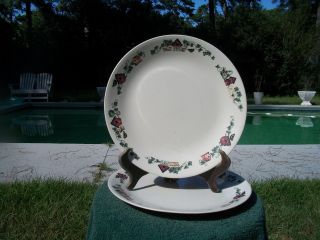 Corelle Garden Home Bird House Dinner Plates - Discontinued Pattern
