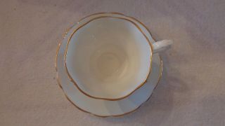 Royal Westminster English Bone China Tea Cup Saucer Purple Violets Gold Rim 3