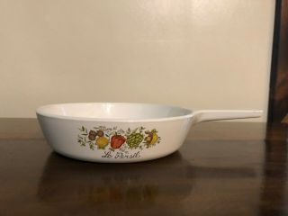 Vintage Corning Ware Spice Of Life Le Persil 6 1/2 " Saute Fry Pan Skillet P - 83 - B