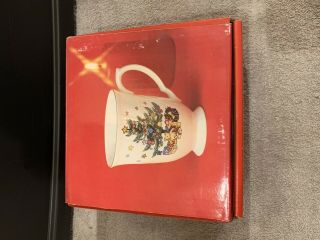 Box Set Of 4 Nikko " Happy Holidays " Coffee / Cocoa / Tea Mugs