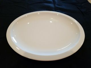 Franciscan Sea Sculptures White Primary 15 7/8 " Oval Serving Platter 140988
